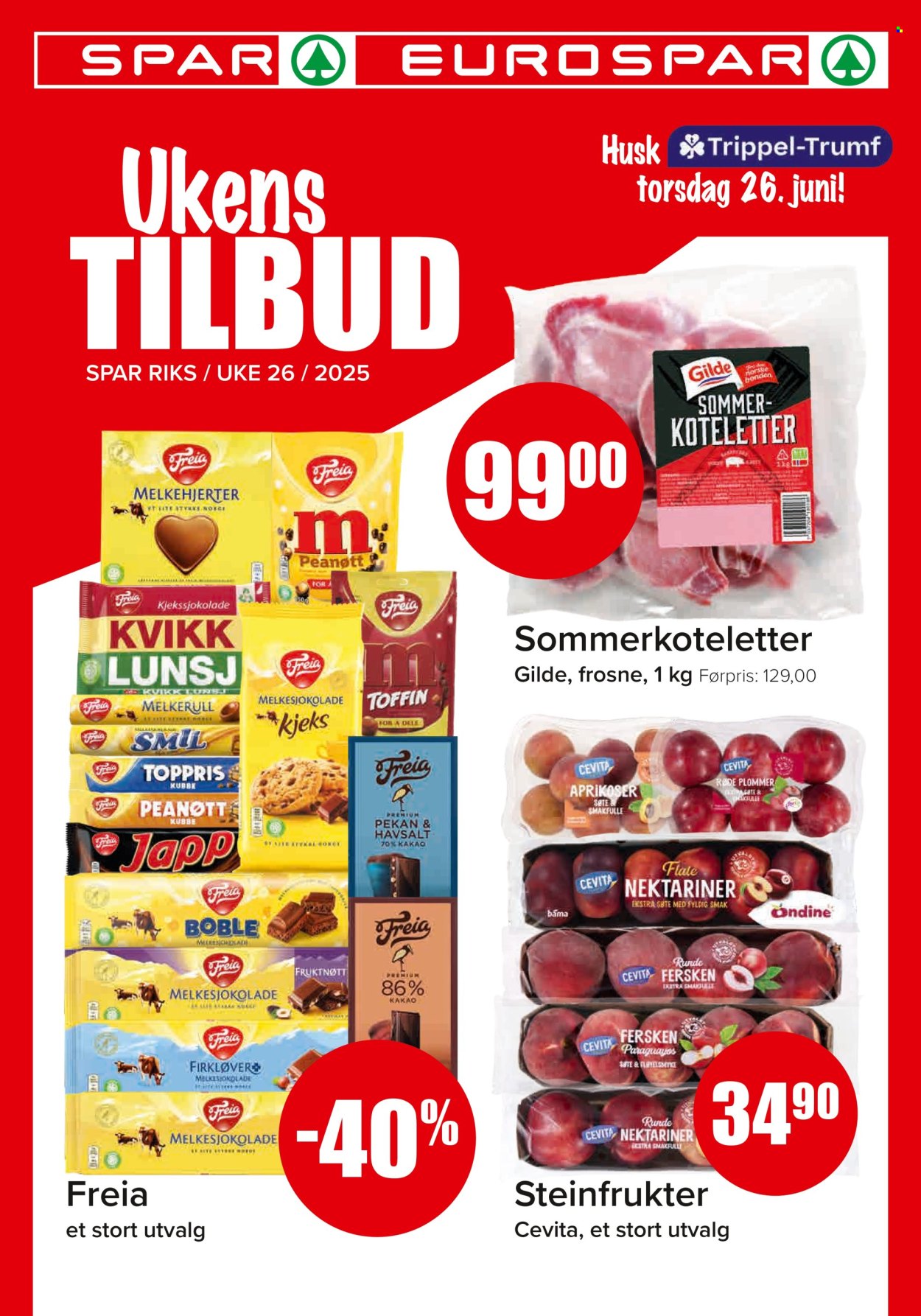 Kundeavis SPAR - 23.6.2025 - 29.6.2025. Side 1