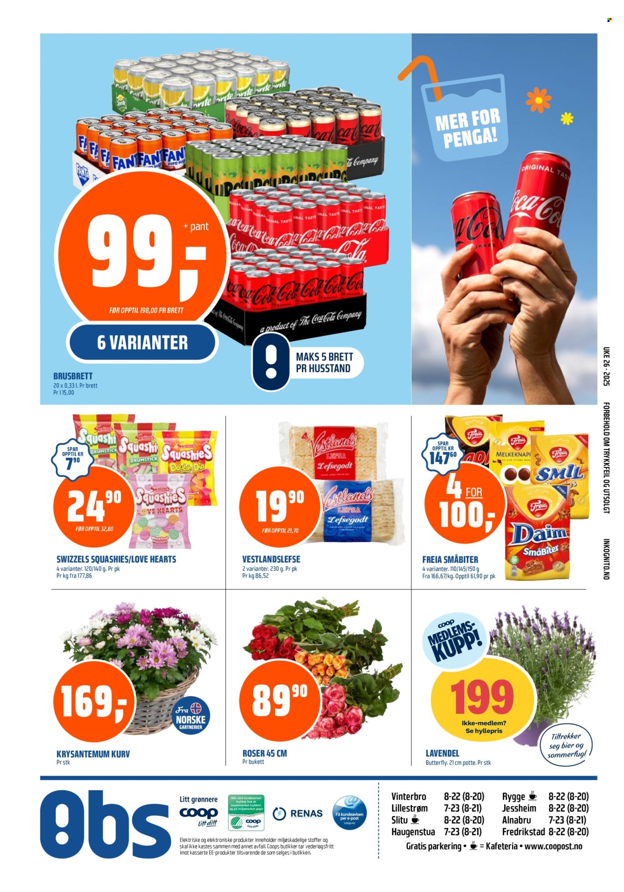 Kundeavis Coop Obs - 22.6.2025 - 28.6.2025. Side 18