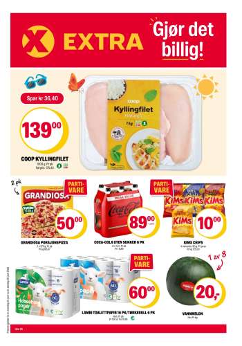 Kundeavis Coop Extra - 23.6.2025 - 29.6.2025.