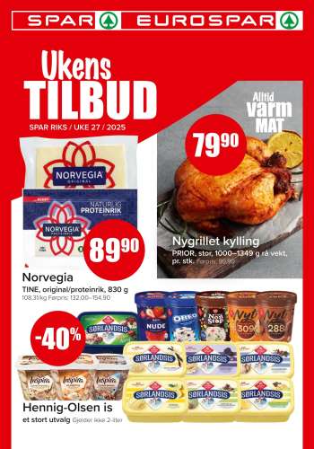Kundeavis EUROSPAR - 30.6.2025 - 6.7.2025.