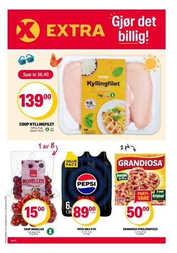Kundeavis Coop Extra - 30.6.2025 - 6.7.2025.