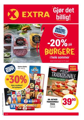 Kundeavis Coop Extra - 7.7.2025 - 13.7.2025.
