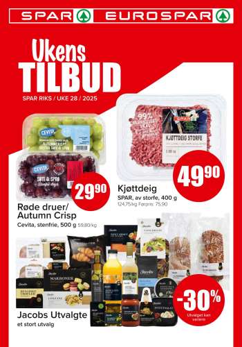 Kundeavis SPAR - 7.7.2025 - 13.7.2025.