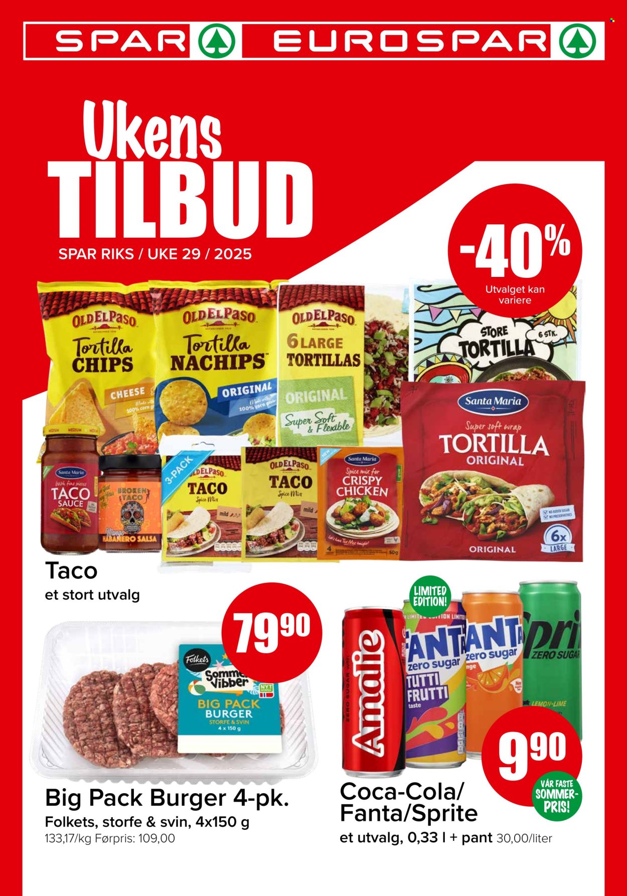 Kundeavis SPAR - 14.7.2025 - 20.7.2025. Side 1