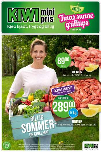 Kundeavis KIWI - 14.7.2025 - 20.7.2025.