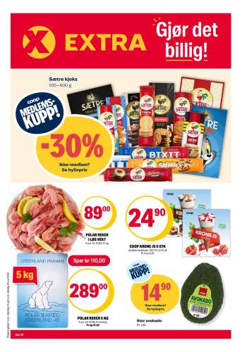 Kundeavis Coop Extra - 14.7.2025 - 20.7.2025.