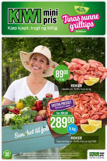 Kundeavis KIWI - 21.7.2025 - 27.7.2025.