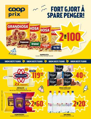 Kundeavis Coop Prix - 21.7.2025 - 27.7.2025.