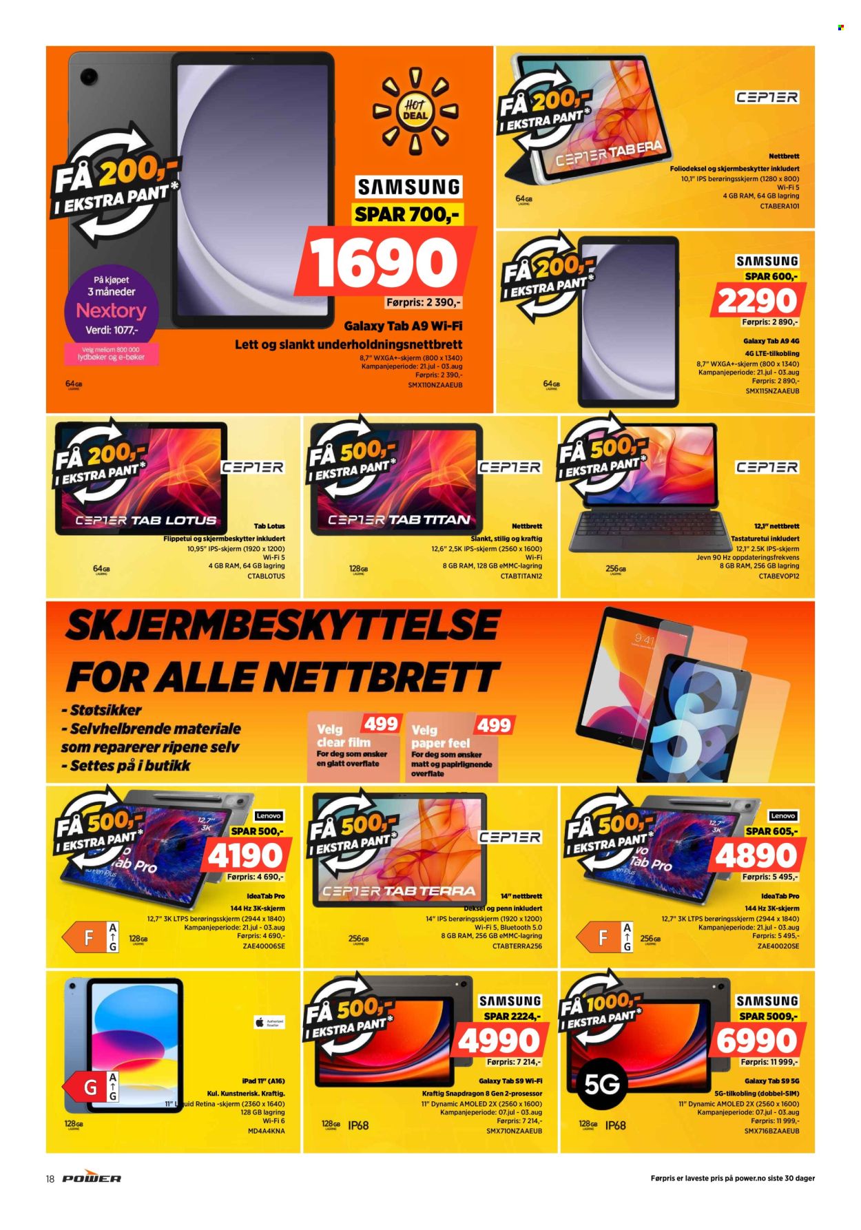 Kundeavis Power - 21.7.2025 - 27.7.2025. Side 18
