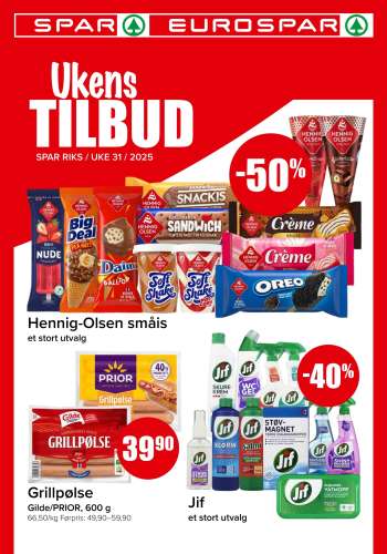Kundeavis SPAR - 28.7.2025 - 3.8.2025.