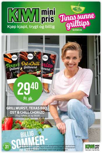 Kundeavis KIWI - 28.7.2025 - 3.8.2025.