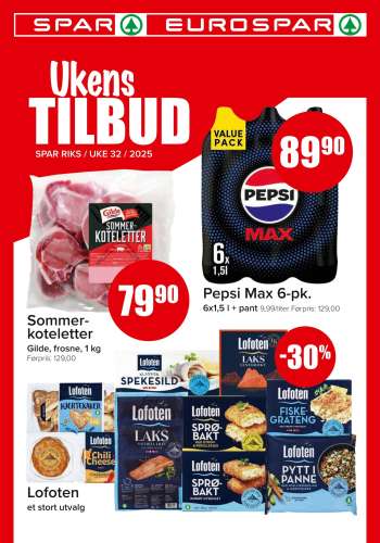 Kundeavis SPAR - 4.8.2025 - 10.8.2025.