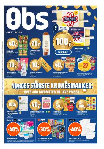 Kundeavis Coop Obs - 3.8.2025 - 9.8.2025.