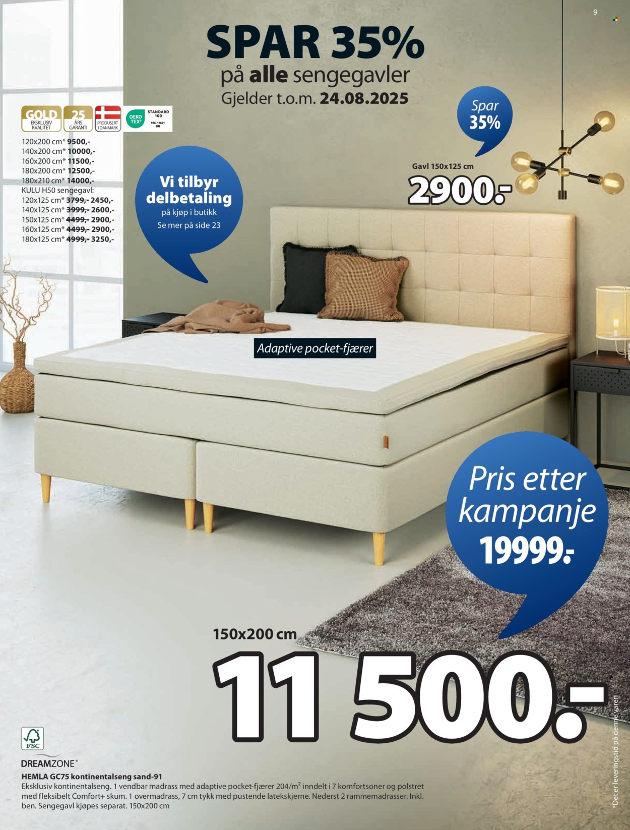 Kundeavis JYSK - 4.8.2025 - 16.8.2025. Side 9