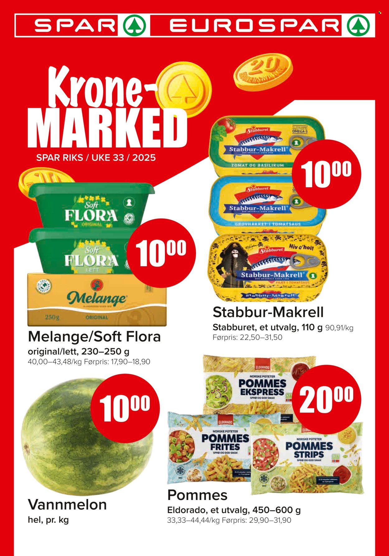Kundeavis SPAR - 11.8.2025 - 17.8.2025. Side 1