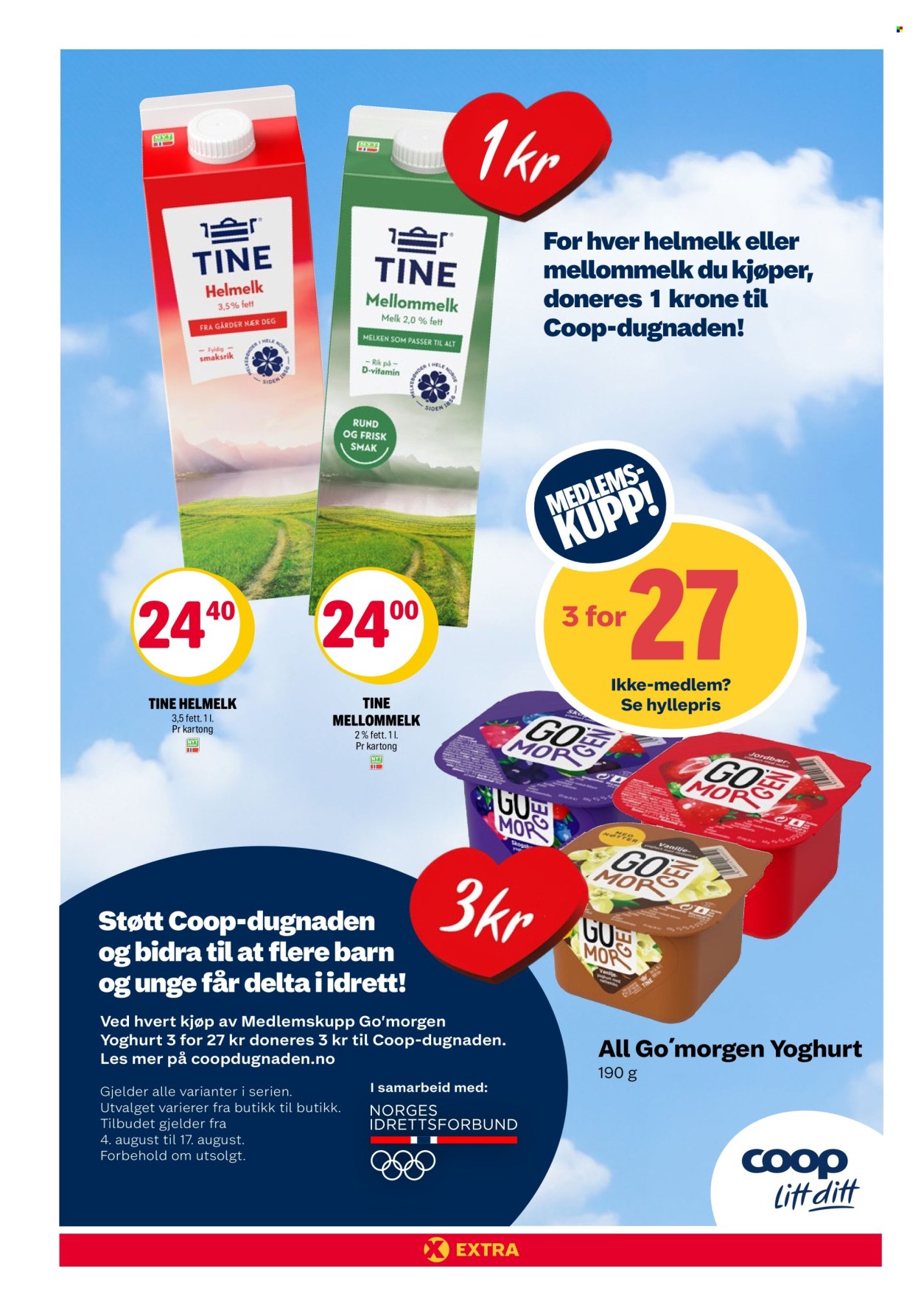 Kundeavis Coop Extra - 11.8.2025 - 17.8.2025. Side 2