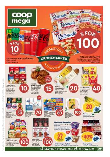 Kundeavis Coop Mega - 11.8.2025 - 16.8.2025.