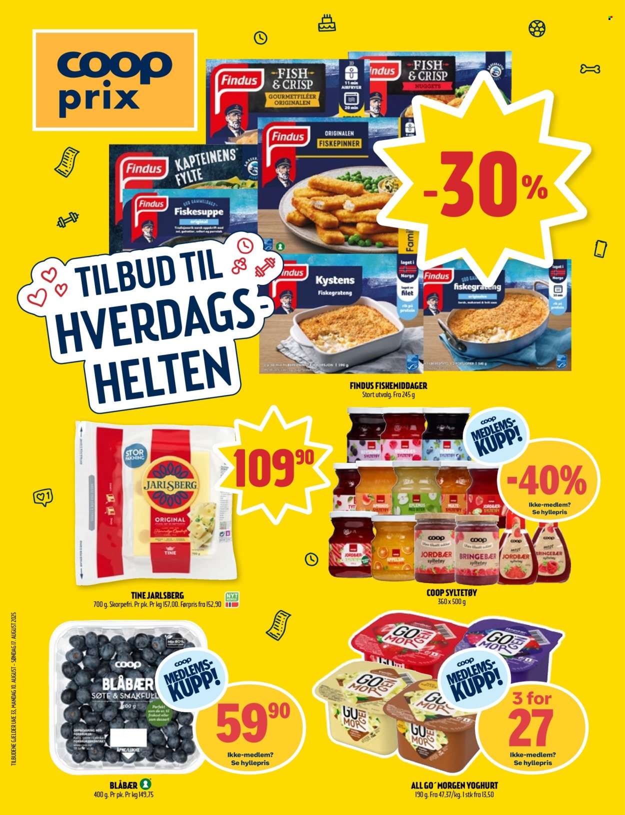 Kundeavis Coop Prix - 10.8.2025 - 17.8.2025. Side 1