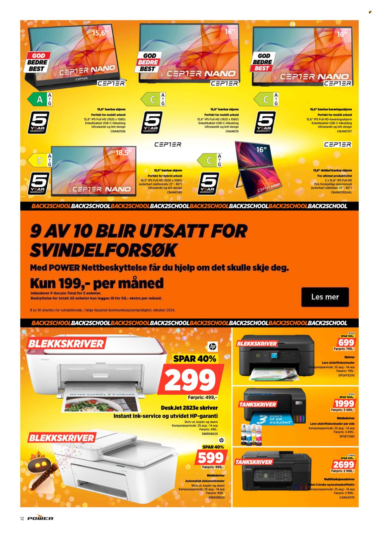 Kundeavis Power - 25.8.2025 - 31.8.2025. Side 12