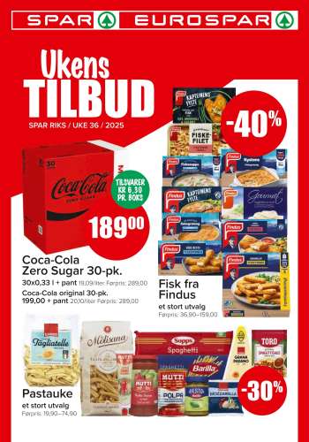 Kundeavis SPAR - 1.9.2025 - 7.9.2025.