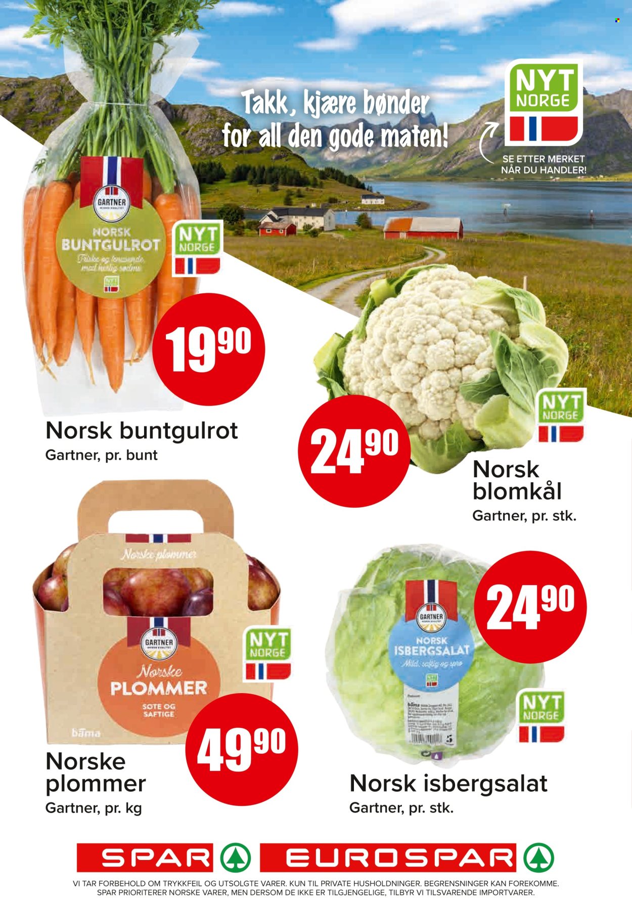 Kundeavis SPAR - 1.9.2025 - 7.9.2025. Side 2