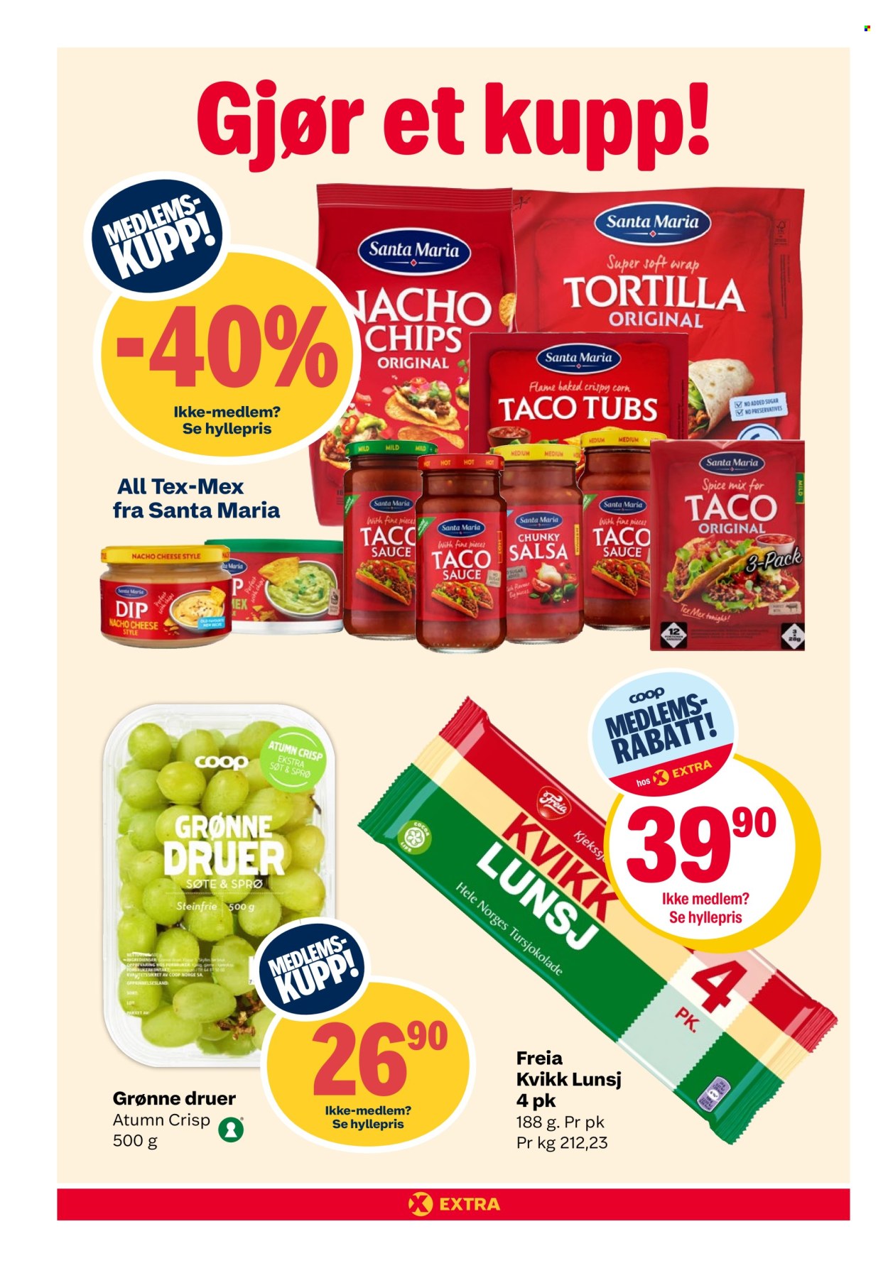 Kundeavis Coop Extra - 15.9.2025 - 21.9.2025. Side 8