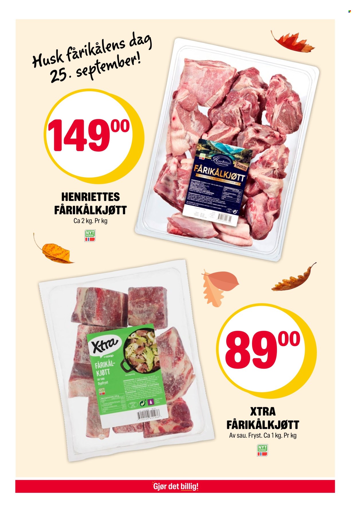 Kundeavis Coop Extra - 15.9.2025 - 21.9.2025. Side 13