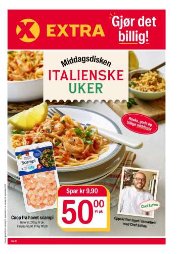 Kundeavis Coop Extra - 22.9.2025 - 28.9.2025.