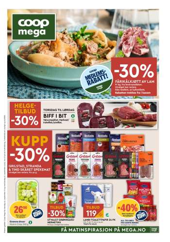 Kundeavis Coop Mega - 22.9.2025 - 27.9.2025.