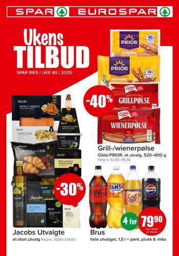 Kundeavis SPAR - 29.9.2025 - 5.10.2025.