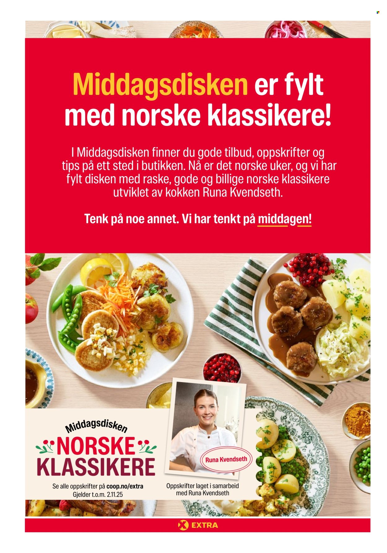 Kundeavis Coop Extra - 29.9.2025 - 5.10.2025. Side 2