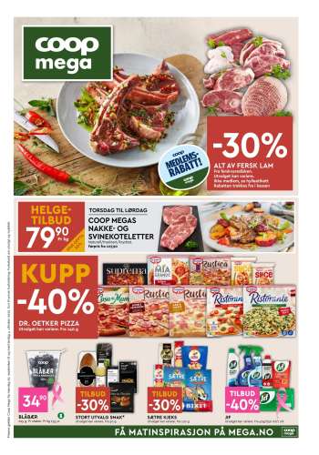 Kundeavis Coop Mega - 29.9.2025 - 4.10.2025.