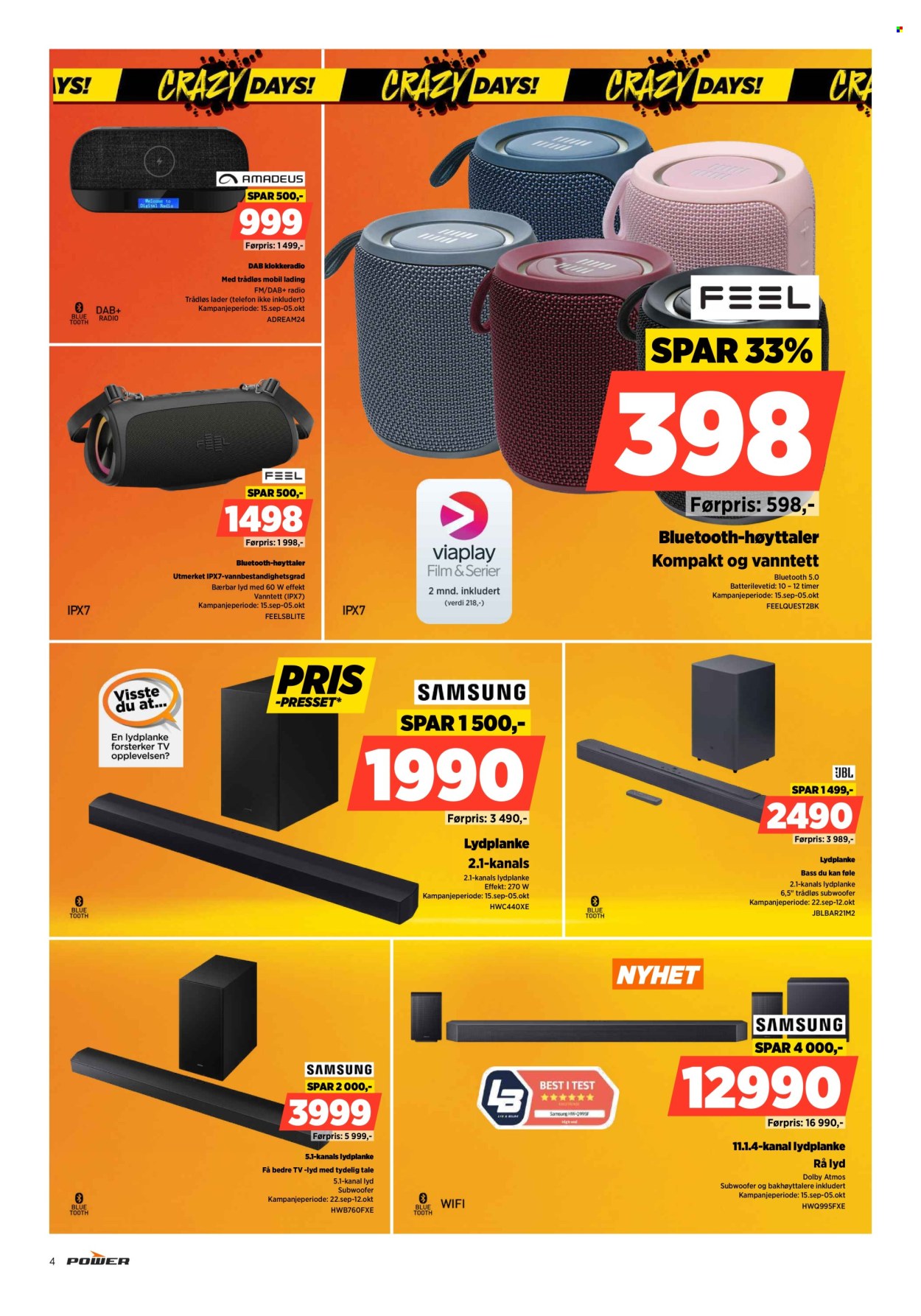Kundeavis Power - 29.9.2025 - 5.10.2025. Side 4