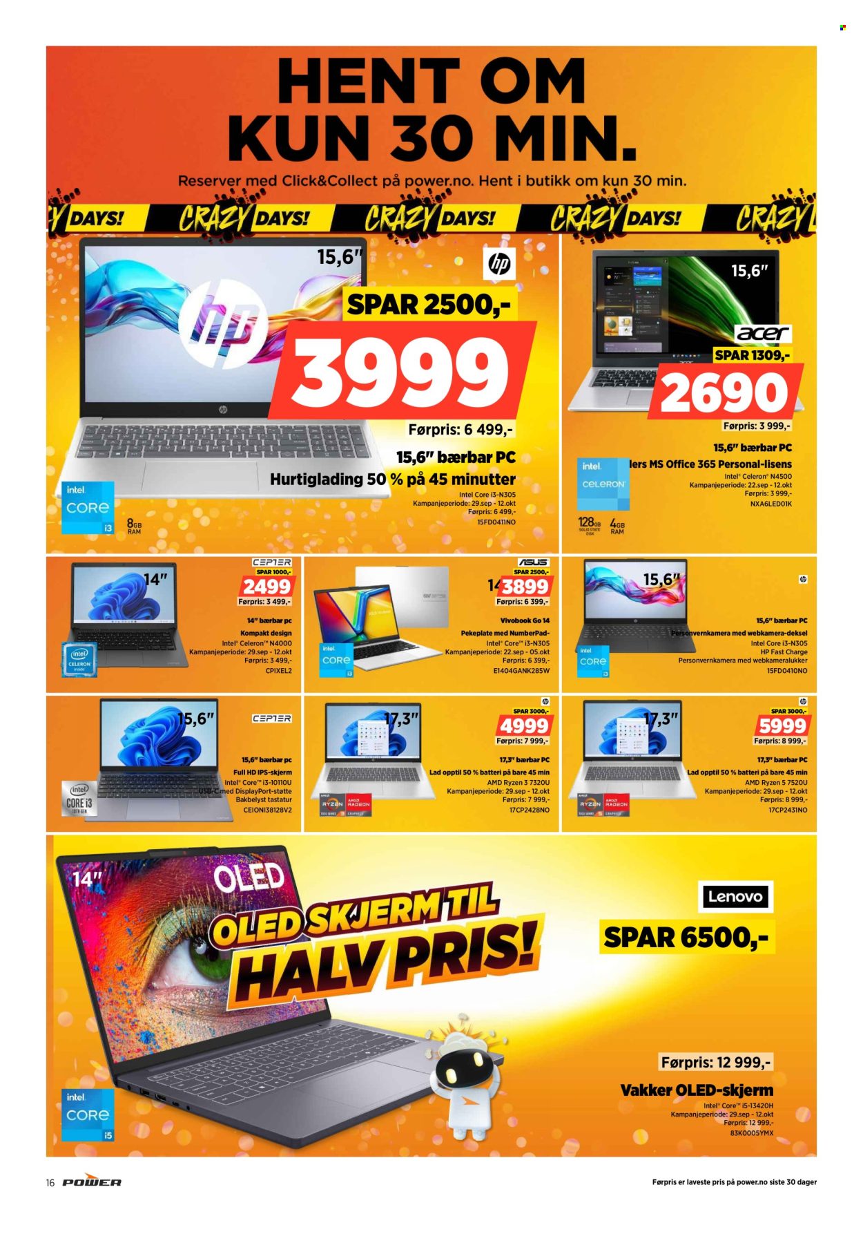 Kundeavis Power - 29.9.2025 - 5.10.2025. Side 16