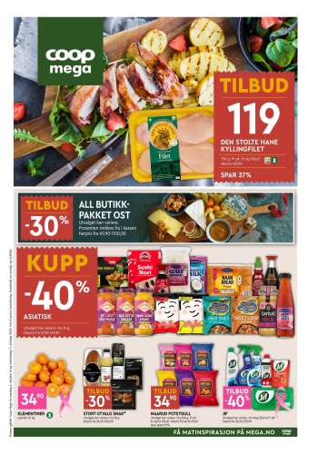 Kundeavis Coop Mega - 6.10.2025 - 11.10.2025.