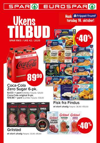 Kundeavis SPAR - 13.10.2025 - 19.10.2025.