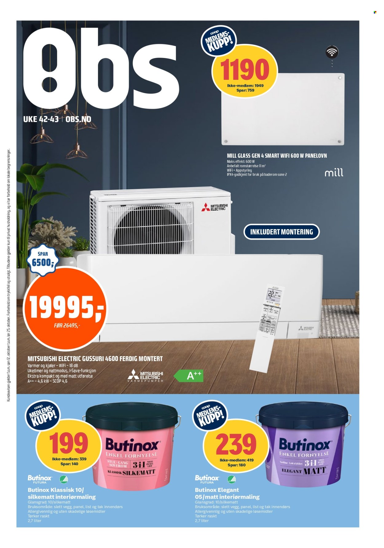 Kundeavis Coop Obs - 12.10.2025 - 25.10.2025. Side 1