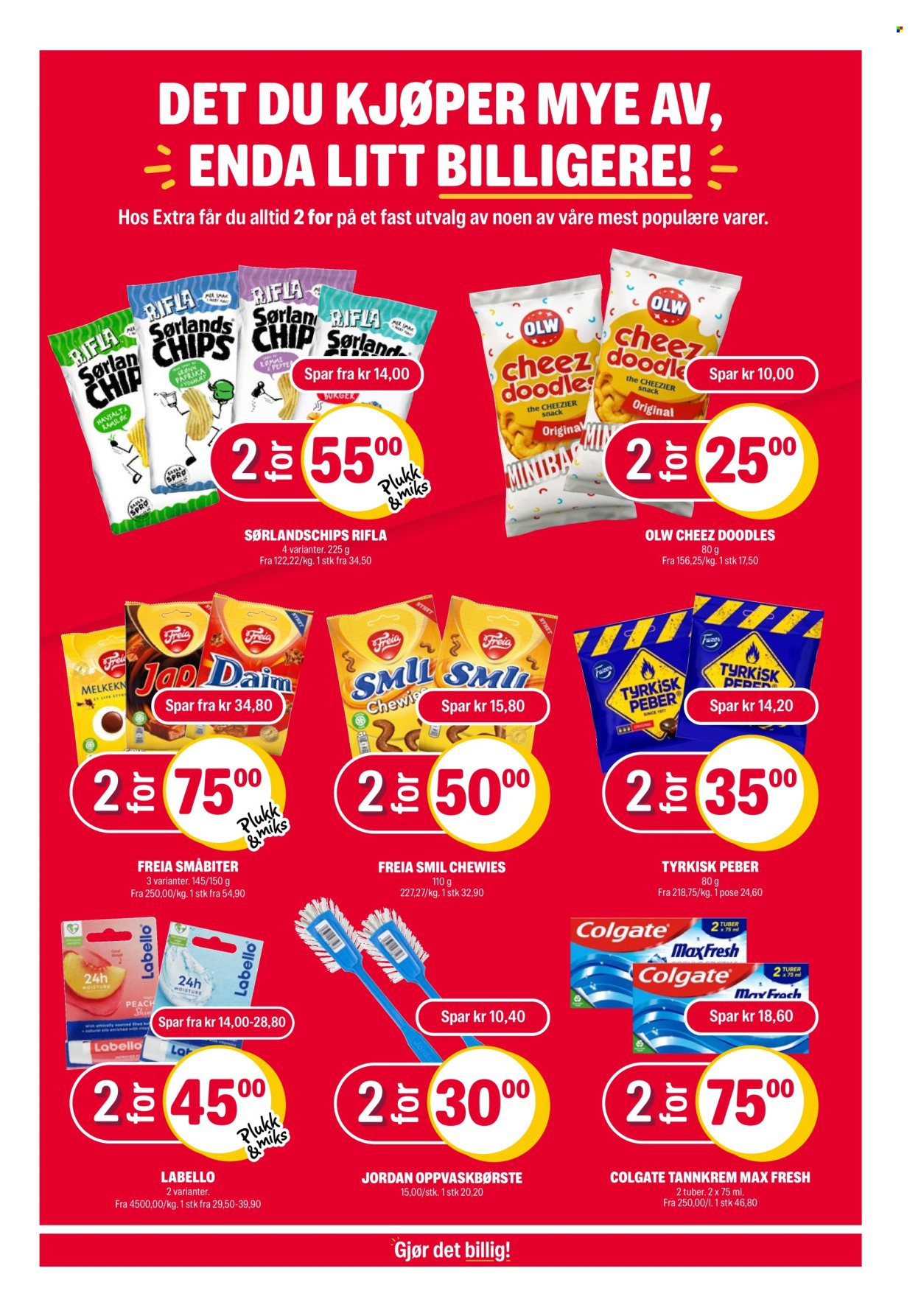 Kundeavis Coop Extra - 13.10.2025 - 19.10.2025. Side 18