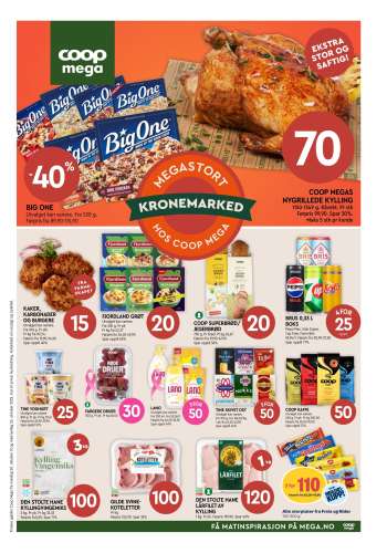 Kundeavis Coop Mega - 20.10.2025 - 25.10.2025.