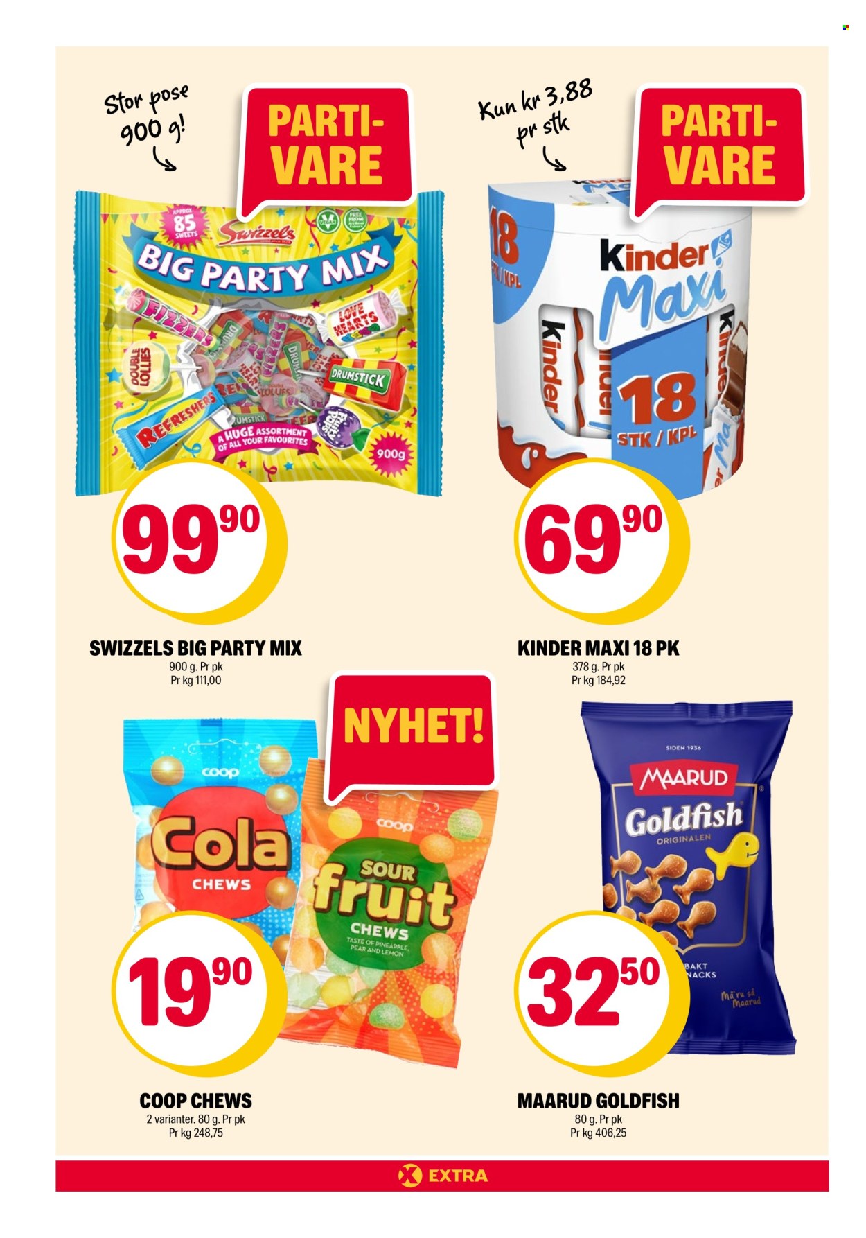 Kundeavis Coop Extra - 27.10.2025 - 2.11.2025. Side 8