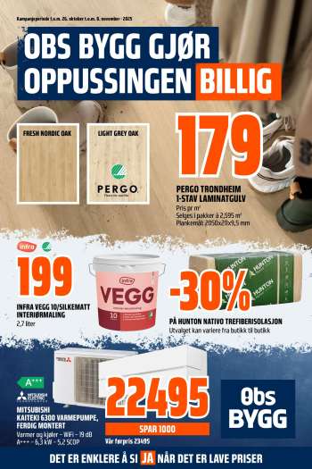 Kundeavis Coop Obs BYGG - 26.10.2025 - 8.11.2025.