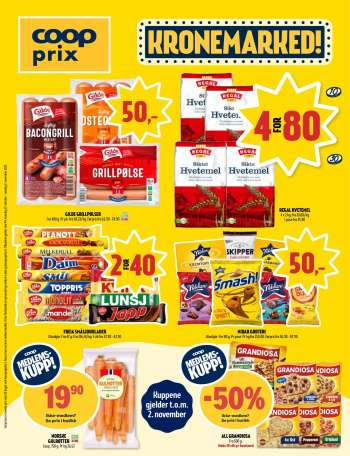 Kundeavis Coop Prix - 27.10.2025 - 2.11.2025.