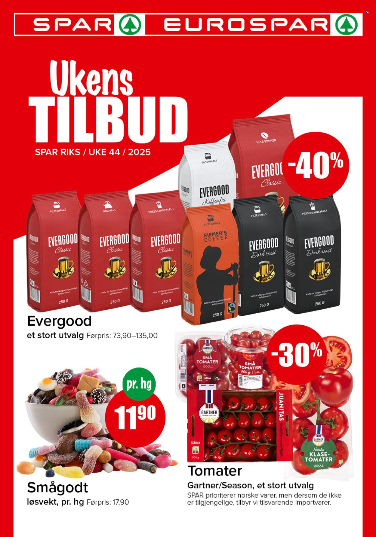 Kundeavis SPAR - 27.10.2025 - 2.11.2025. Side 1