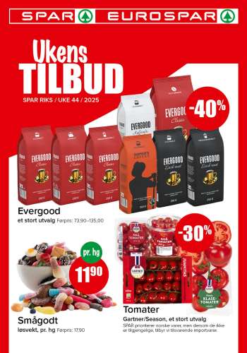 Kundeavis SPAR - 27.10.2025 - 2.11.2025.