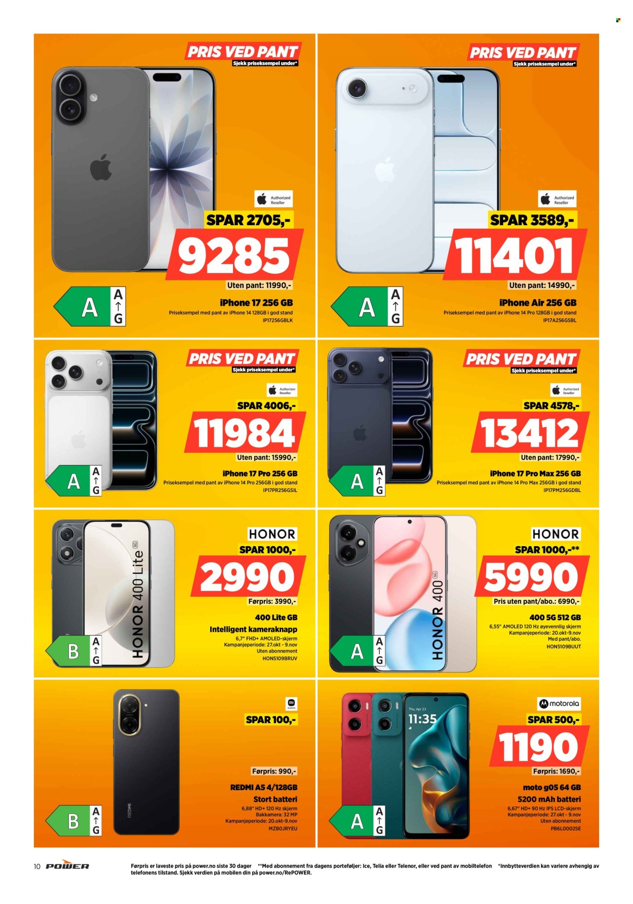 Kundeavis Power - 27.10.2025 - 2.11.2025. Side 10