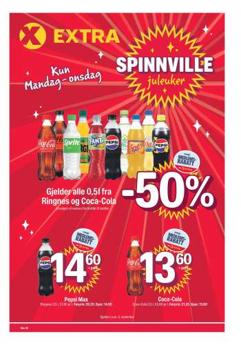 Kundeavis Coop Extra - 3.11.2025 - 9.11.2025.