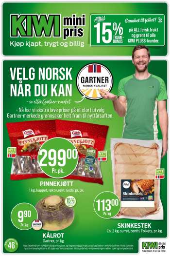 Kundeavis KIWI - 10.11.2025 - 16.11.2025.