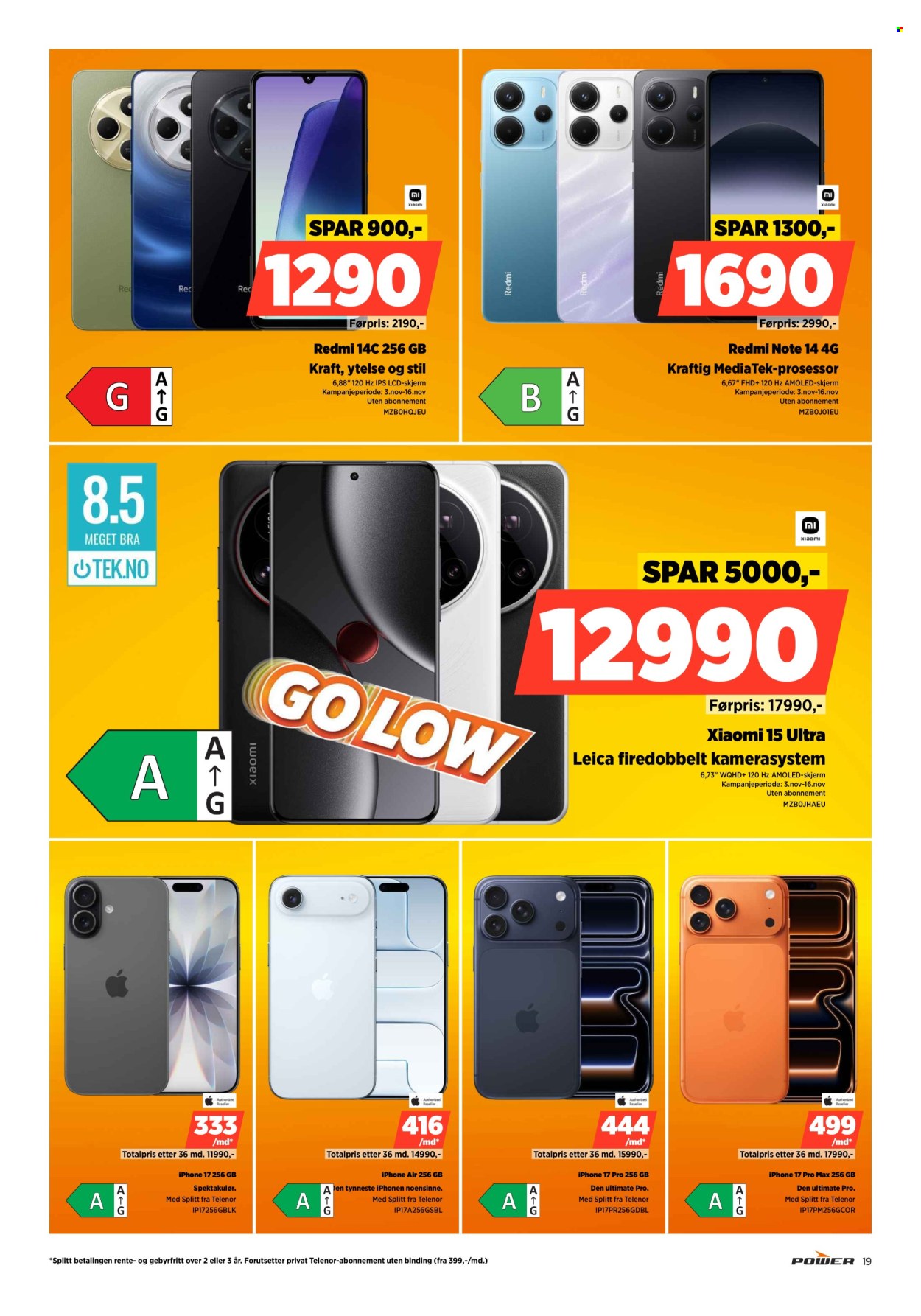 Kundeavis Power - 10.11.2025 - 16.11.2025. Side 19
