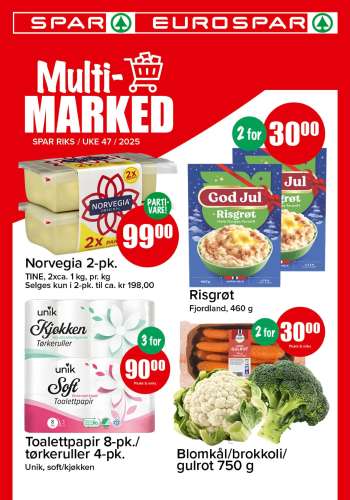 Kundeavis SPAR - 17.11.2025 - 23.11.2025.