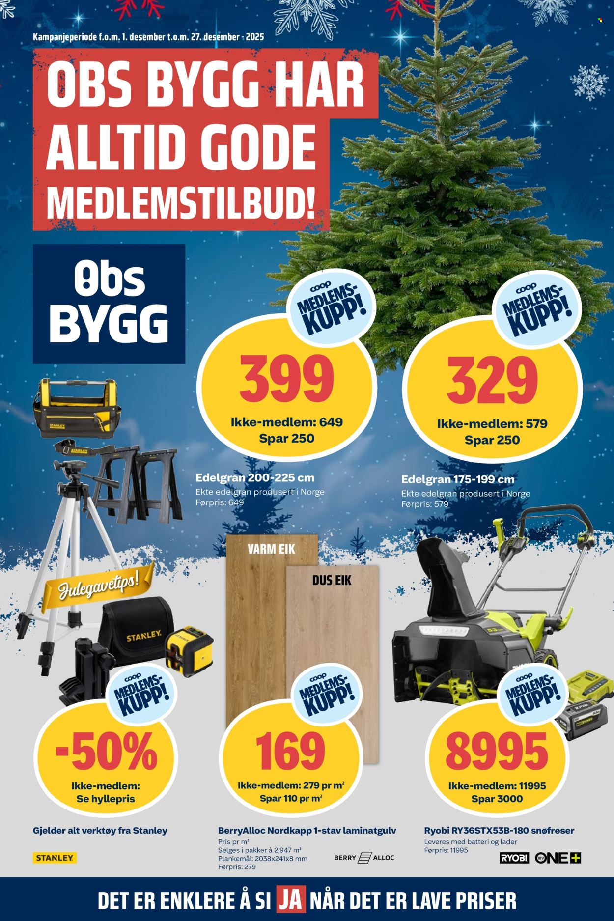 Kundeavis Coop Obs BYGG - 1.12.2025 - 27.12.2025. Side 1